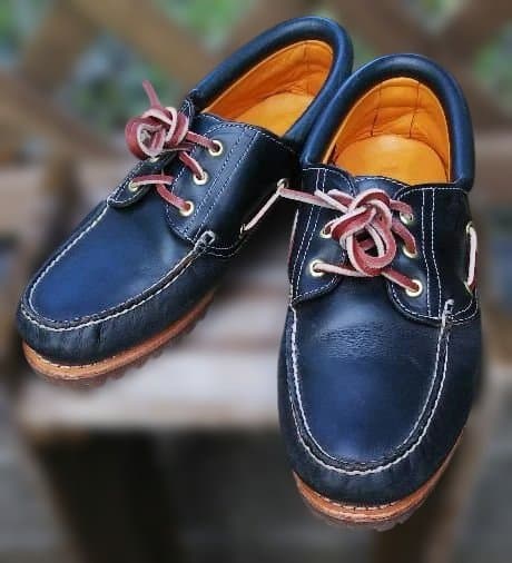 TIMBERLANDティンバーランド 3アイ 10Wダークグリーン - メルカリ