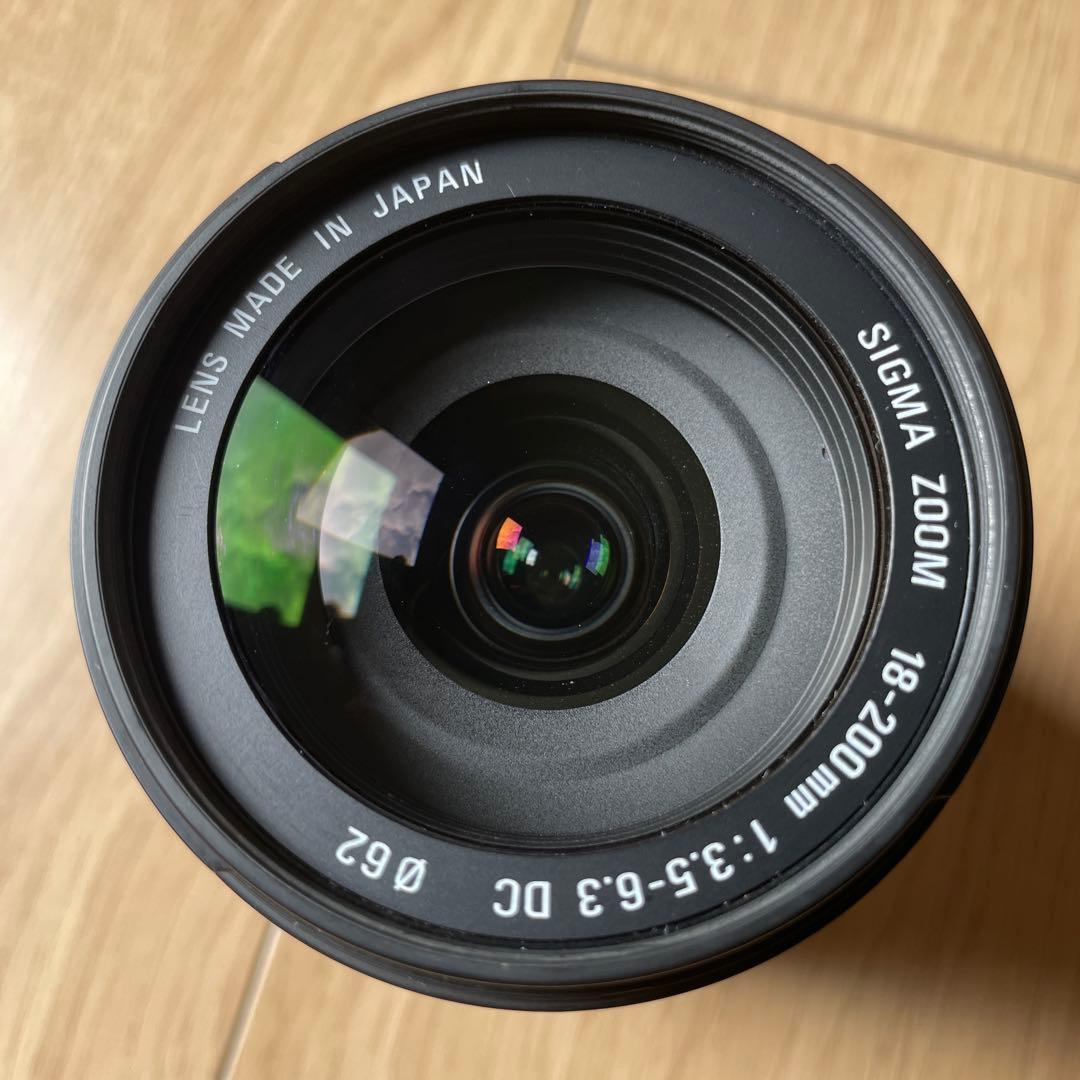 【美品】SIGMA 18-200mm f/3.5-6.3 DC キャノン用
