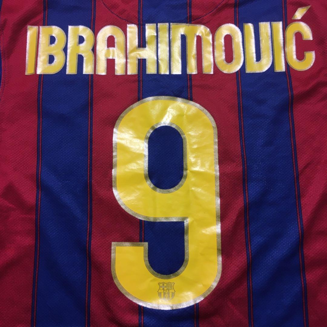 イブラヒモビッチ 09-10 バルセロナ ユニフォーム ミラン スウェーデン