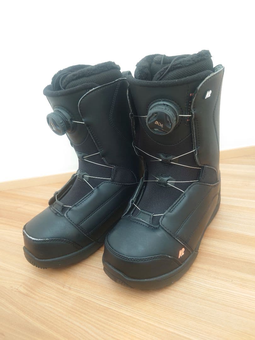 K2 スノーボード ブーツ 24cm ケーツー キンズリー ブラック_KINSLEY BLACK B230302001 23-24年