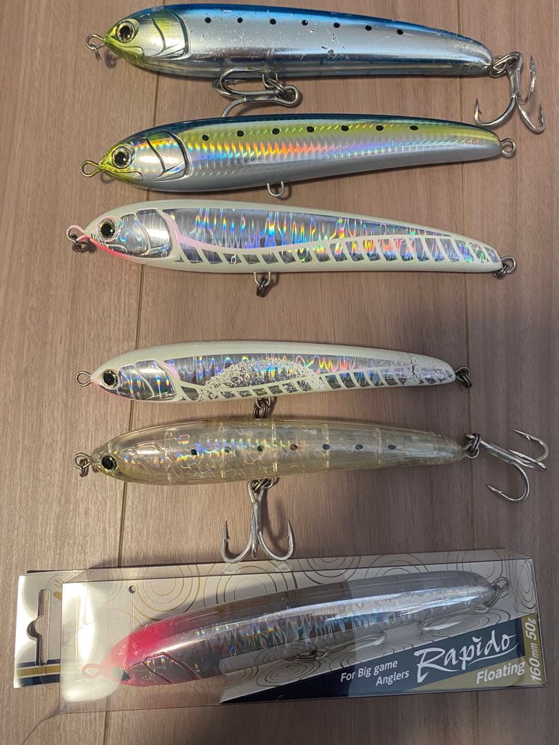 ラピードまとめ売り　マリア　ダイワ　シマノ　デュエル　ロックショア　がまかつ ラピードまとめ売り マリア ダイワ シマノ デュエル ロックショア がまかつ