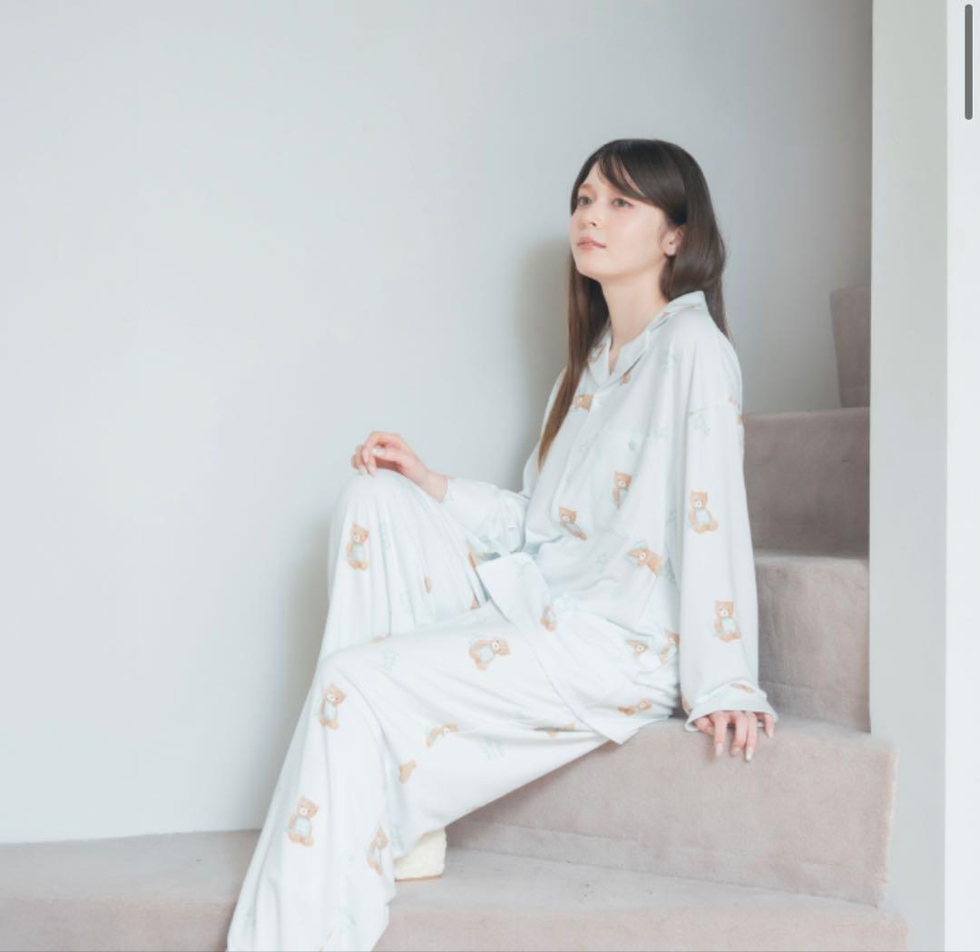 【gelato pique meets JIN】パジャマセット新品未開封 gelato pique meets JIN】JINとgelato piqueのコラボレーションでお