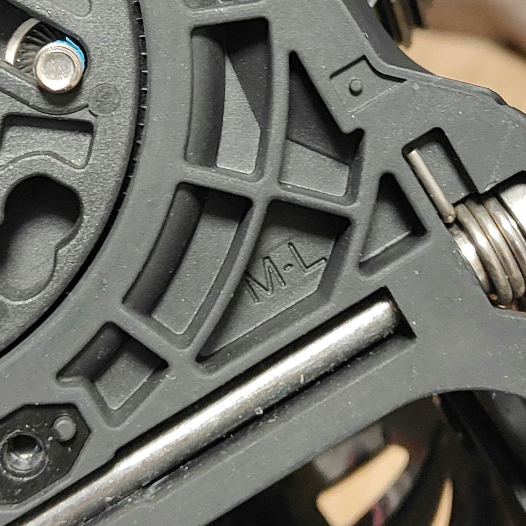 スーパーマチック 22~23 Mサイズ 左足のみNaidecker supermatic 22~23