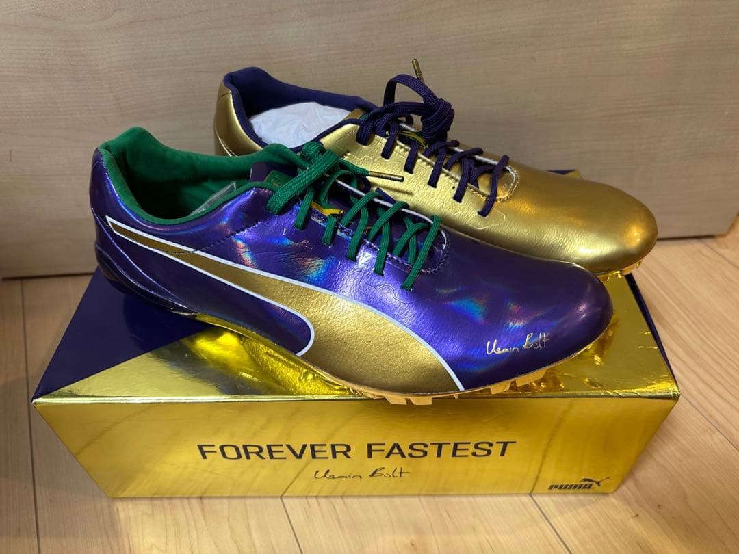 お宝限定】ウサインボルト 引退スパイク - メルカリ