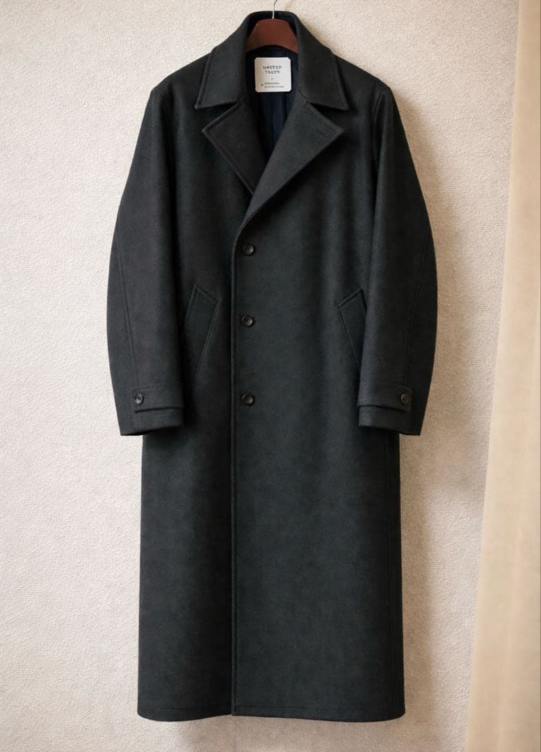 【Grenn】UNITED TOKYO SUPER140S コート新品 再入荷なし残りわずか》超撥水SUPER140S ステンカラーコート｜2WAY仕様