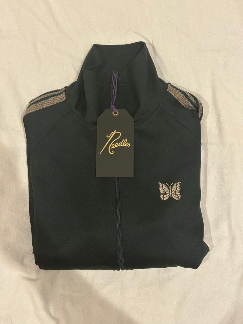 【極美品】Needles 21aw トラックジャケット Mサイズ 21AW Needles トラックジャケット M ダークグリーン 極美品｜Yahoo