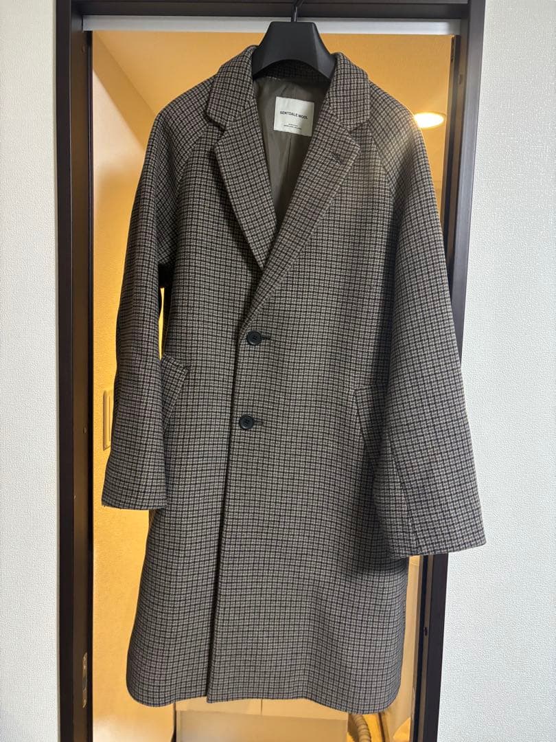 グリーンレーベル SENTDALE WOOL チェスターコート 23AW