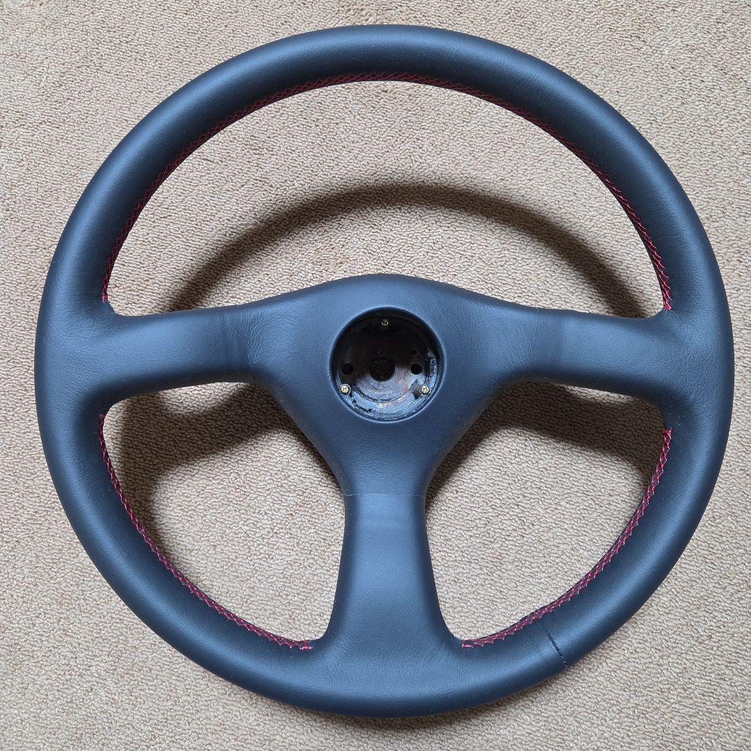 BNR32ステアリング　後期　張り替え済み BNR32ステアリング後期張り替え済み