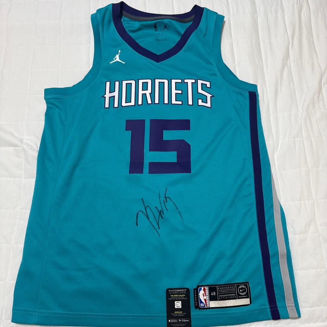 nbaサイン入りユニフォーム　ケンバウォーカー NIKE（ナイキ） NBA ホーネッツ ケンバ・ウォーカー ユニフォーム