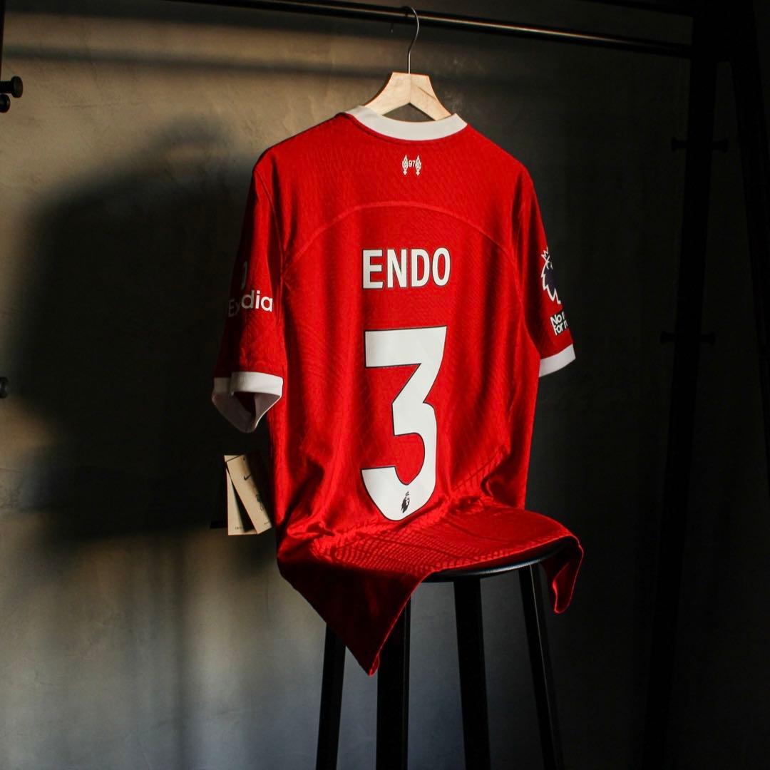 リバプール 23/24 ユニフォーム ホーム 正規品 オーセンティック 遠藤