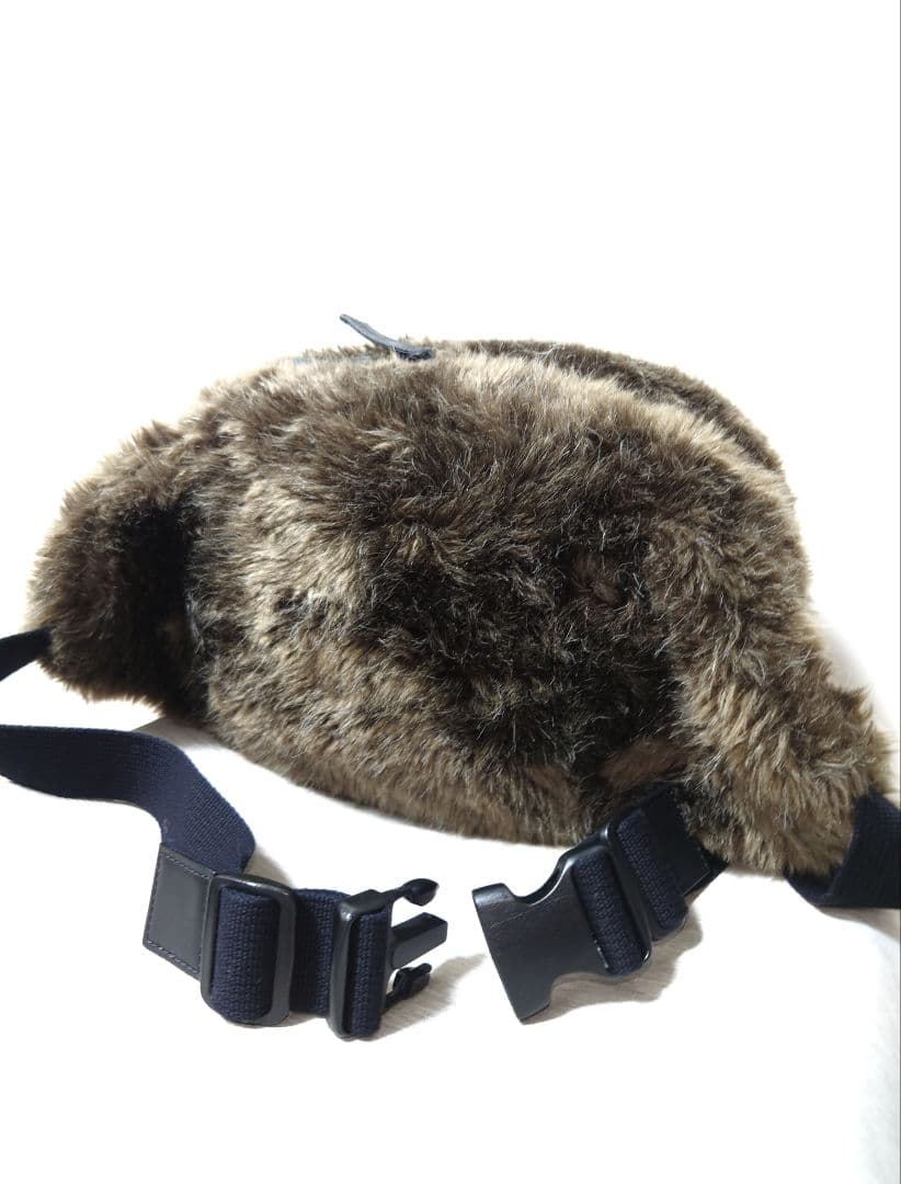 Y's YOHJI YAMAMOTO】レザー×ファー/ウエストポーチ/バック