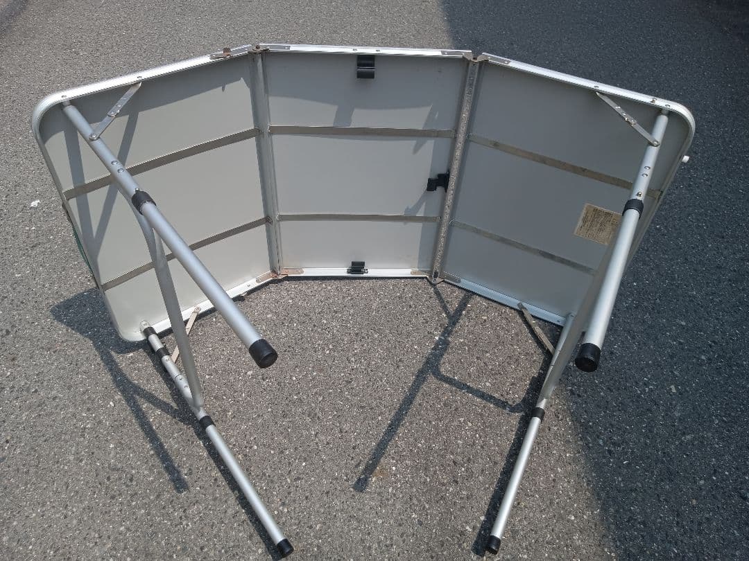 Coleman】三折テーブル ランタンポール付