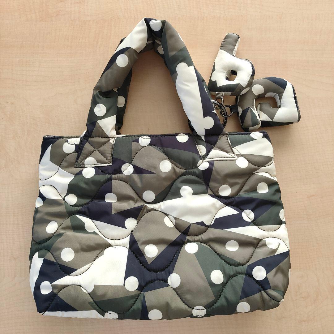 美品☆2回使PEARLY GATES中綿カートバッグ迷彩カモフラPGロゴチャーム