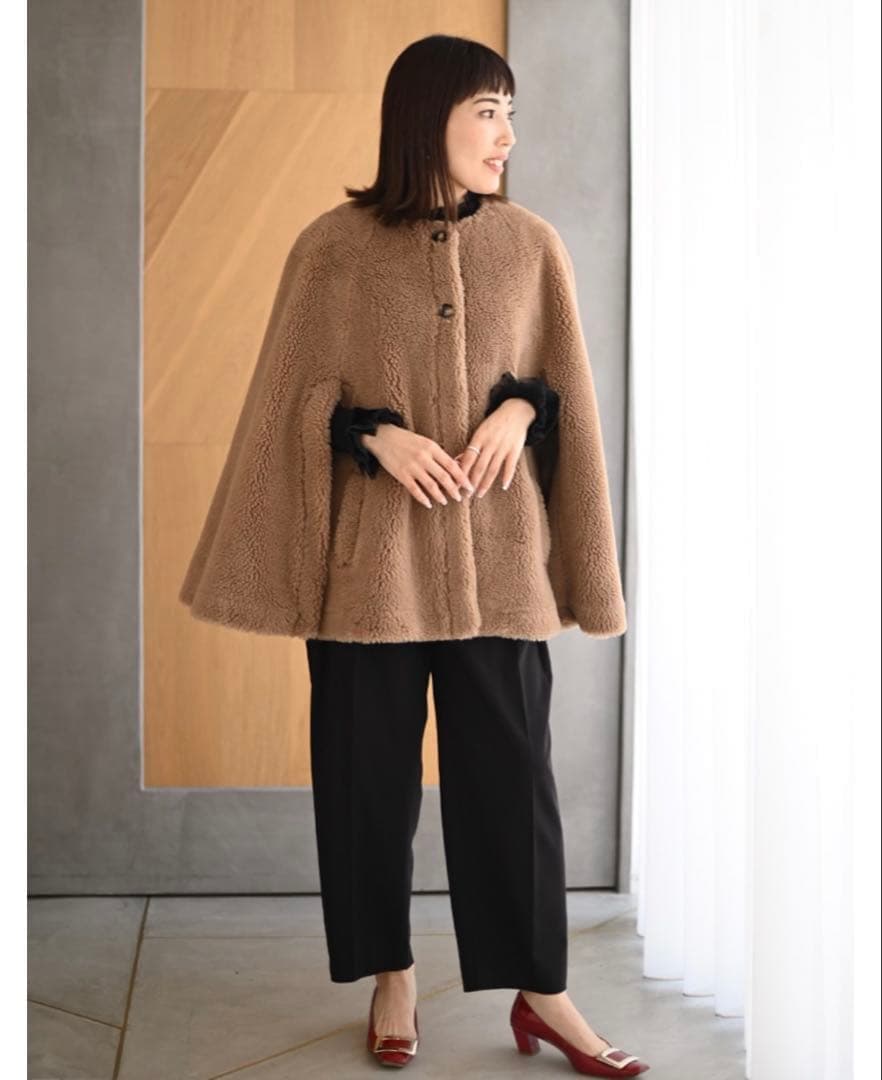 【♡KOKOMAMA♡さん専用】trefle クマケープコート　ブラウン ♡KOKOMAMA♡さん専用】trefle クマケープコート ブラウン 楽天市場