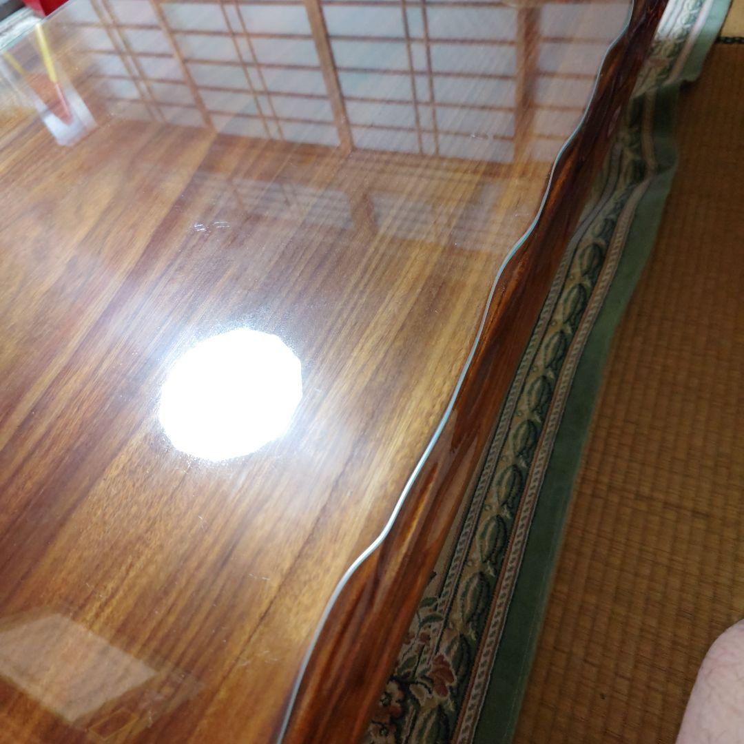 座卓テーブル　一枚板　《梱包発送たのメル便発送》