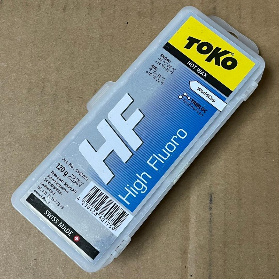 TOKO　HF　BLUE　120g　High Fluoro　大容量　新品　未使用 TOKO HF 青 120g High Fluoro 大容量 新品 未使用 TOKO HF BLUE 120g