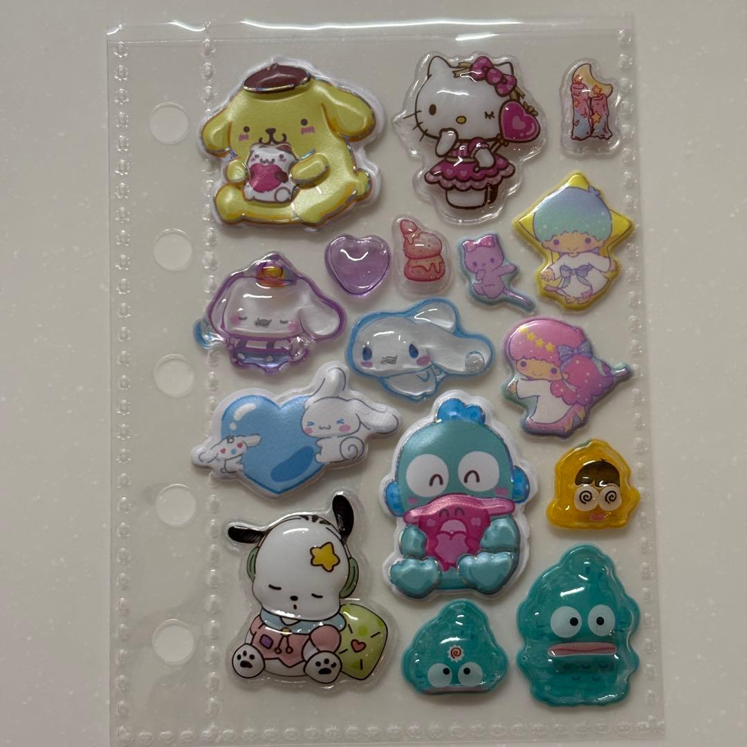 おすそ分けシール サンリオキャラクターまとめ M5リフィル2枚セット