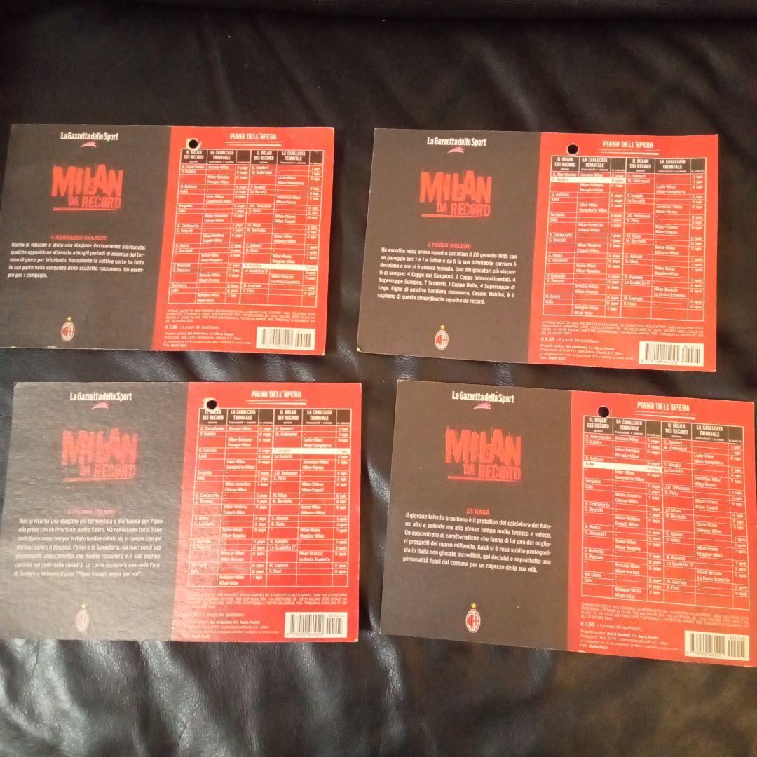 ガゼッタ・デッロ・スポルト MILAN DA RECORD ミラン
