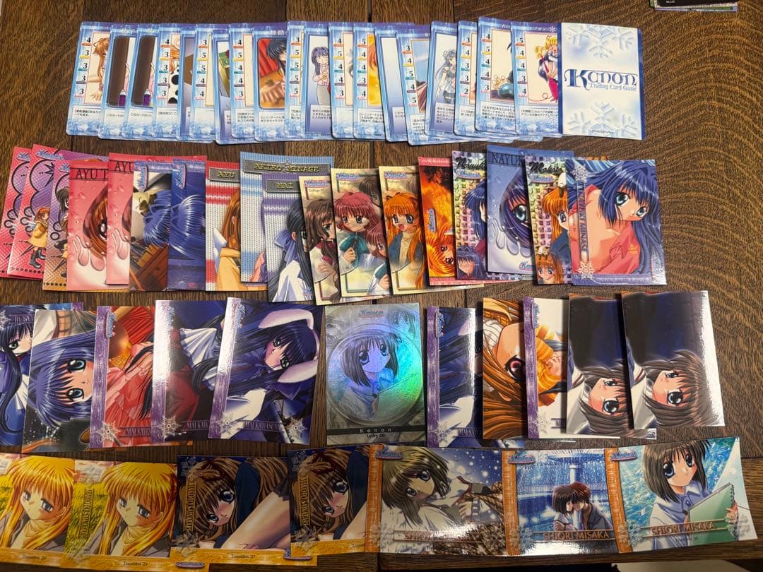 中古品 現状品 Kanonトレーディングカードゲーム セット まとめ Yahoo!オークション - Kanon カノン トレーディングカードゲーム 48枚