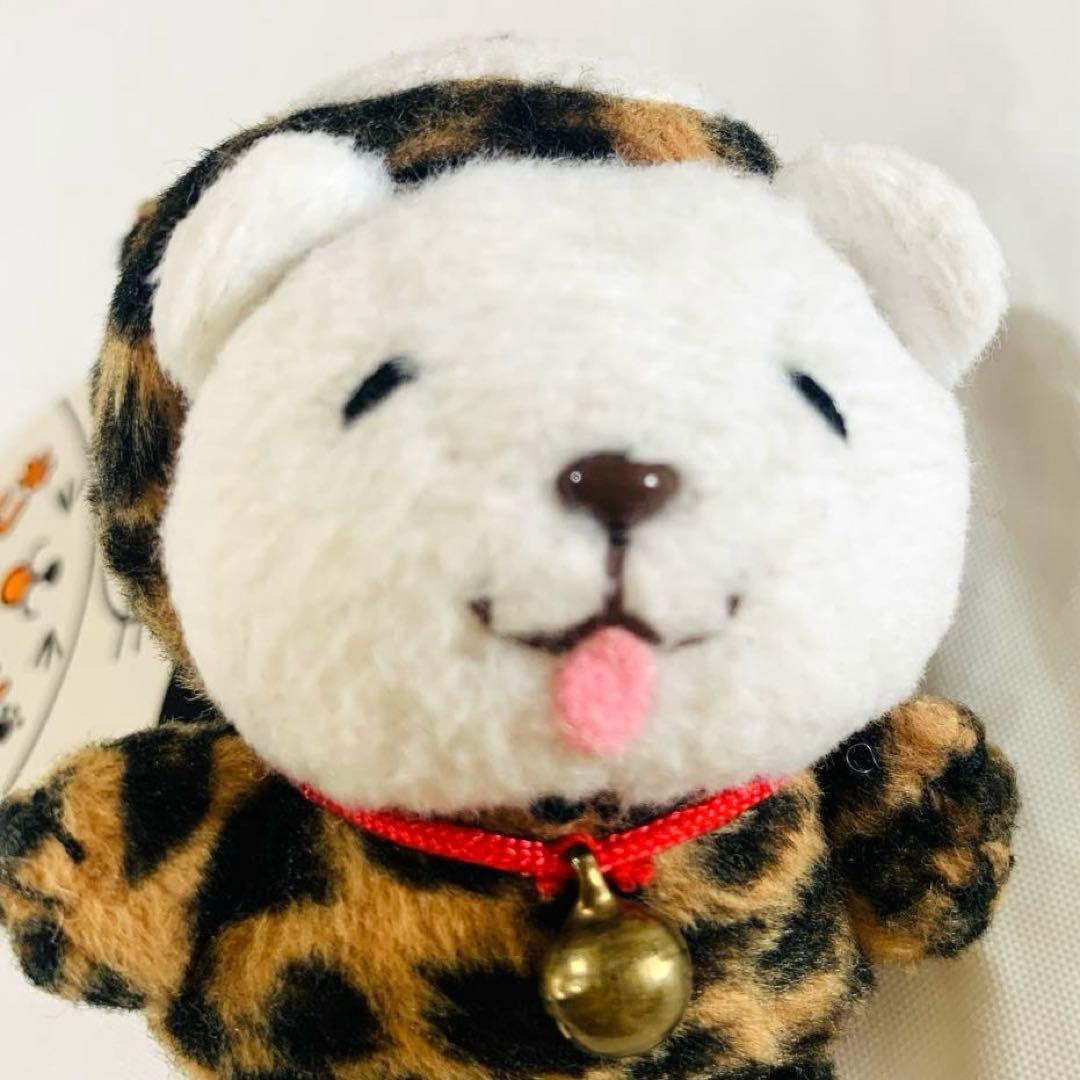 レトロ ネコっかぶり サンレモン ヒョウ柄 豹柄 猫 ぬいぐるみ
