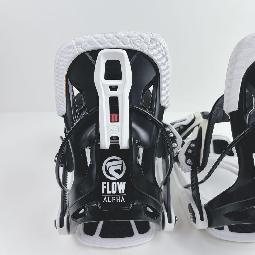 FLOW フロー スノーボード ビンディング ALPHA LG-Lホワイト - メルカリ