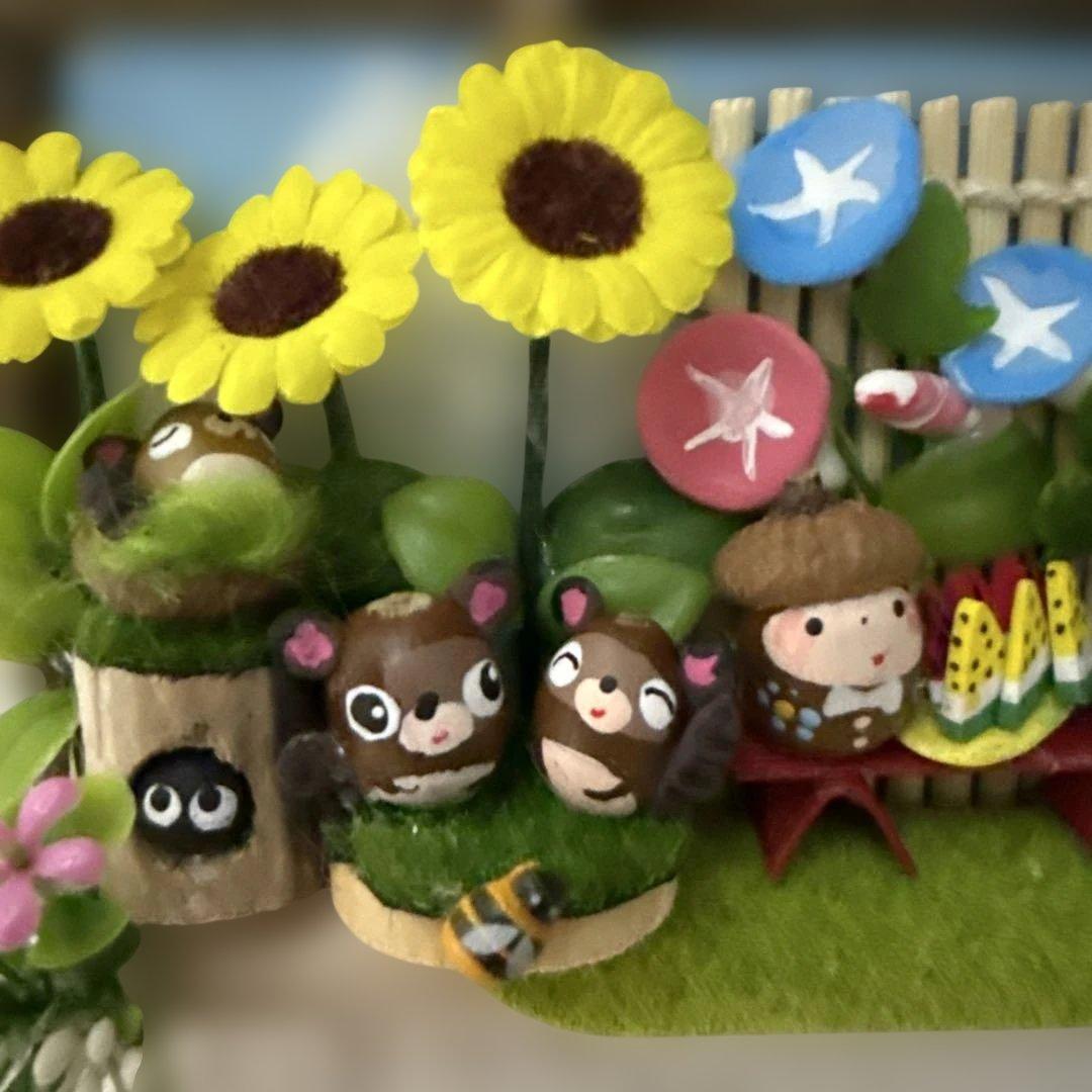 どんぐりアート♡夏のオブジェ 4種♡