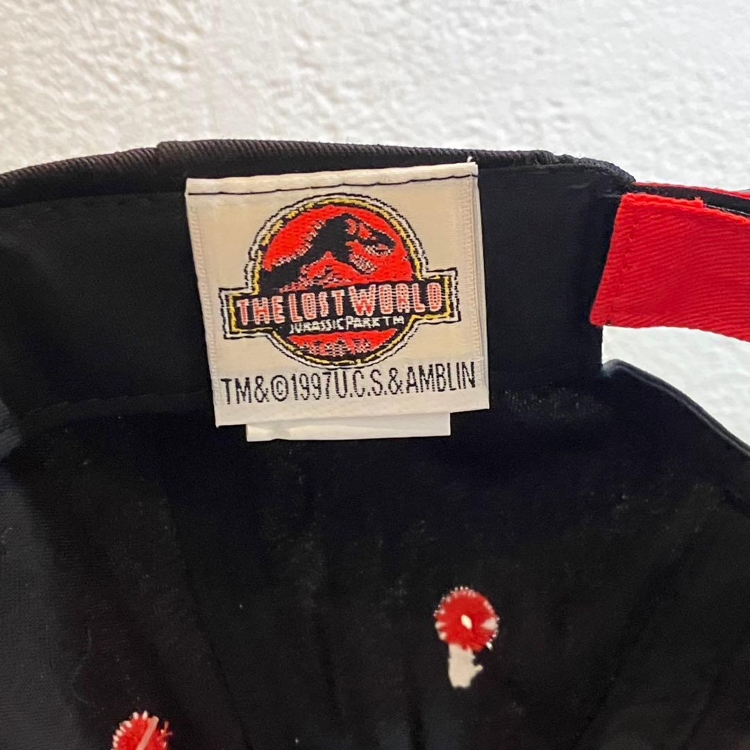 90s ジュラシックパーク キャップ 帽子 映画 デッドストック 古着 未