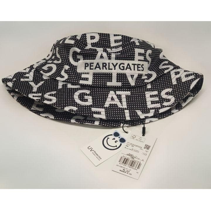 新品タグ付き 正規品 パーリーゲイツ ドットロゴダンボールハット 定価