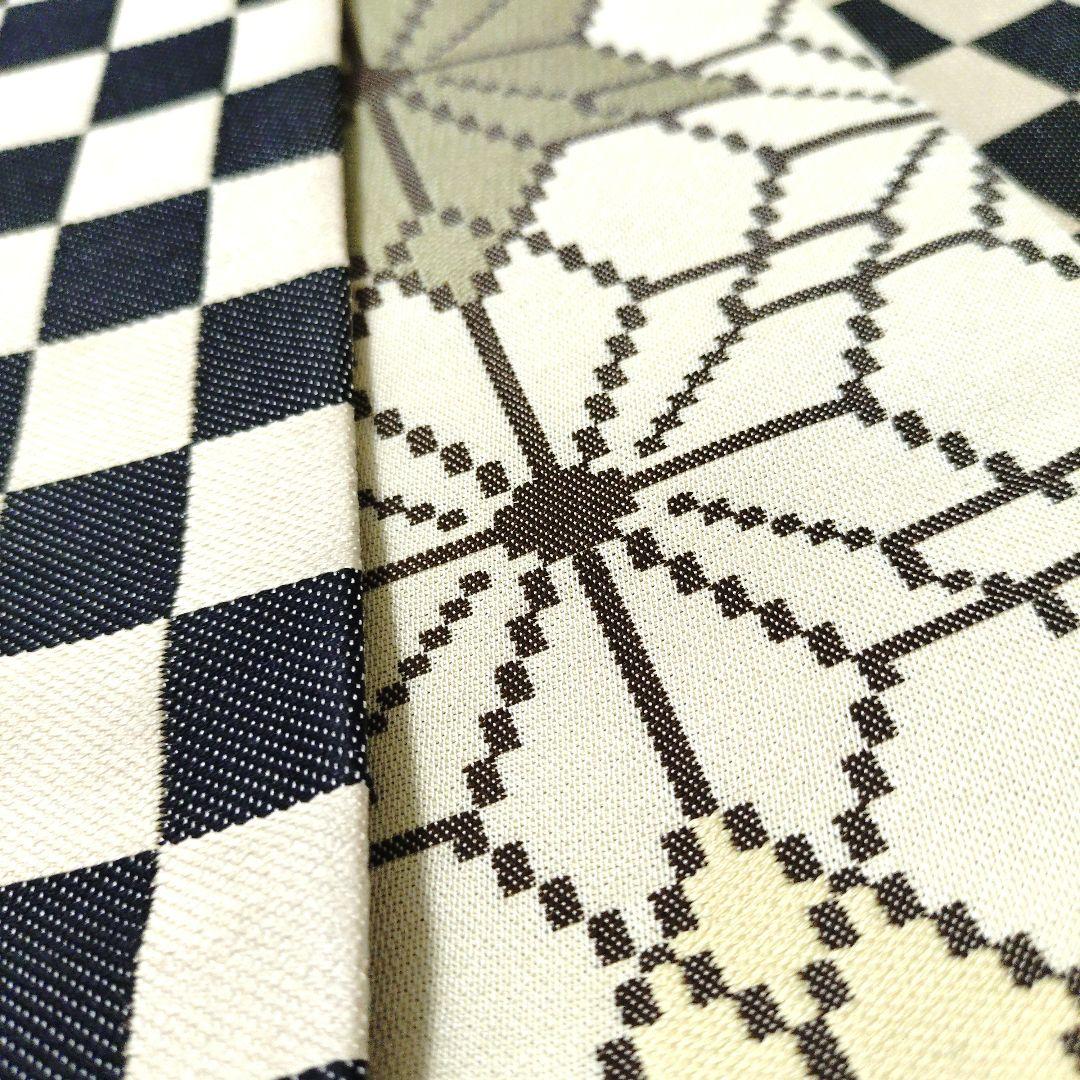 正絹 西陣織 半幅帯《新品未使用》日本製