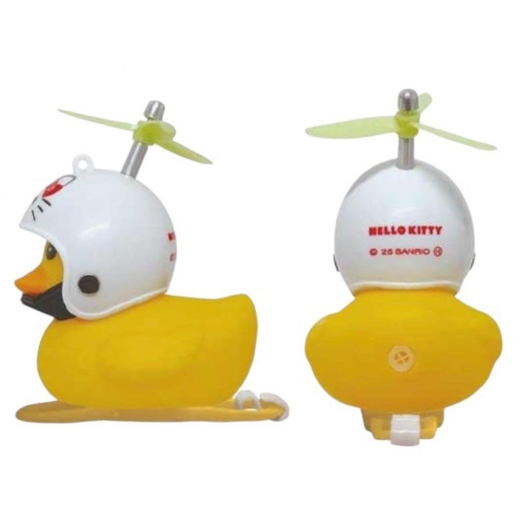 サンリオ サイクリングマスコット アヒル隊長 自転車 ハローキティ