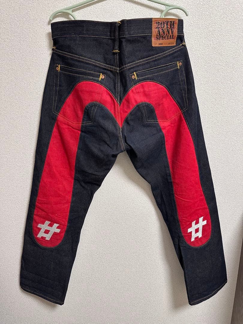 EVISU 20周年 限定 デニムパンツ 2026年最新】evisu 20周年 デニム パンツの人気アイテム - メルカリ