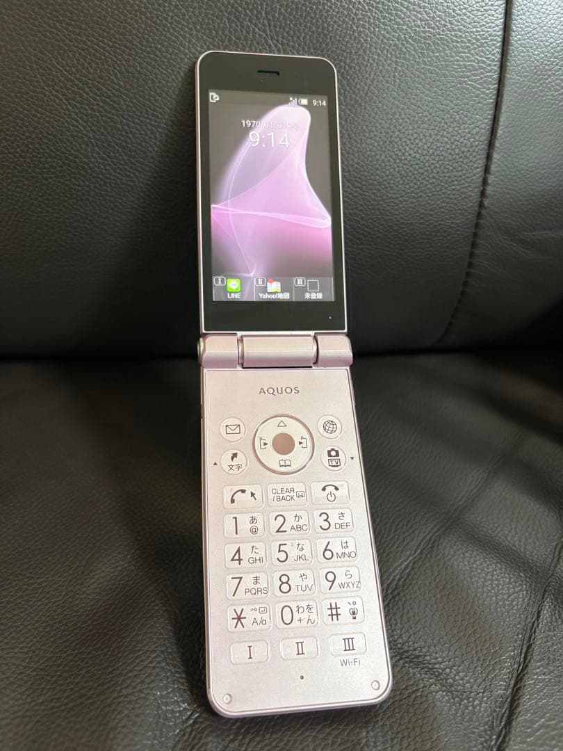 【美品】SoftBankソフトバンクAQUOS 携帯 601SH ガラケー 中古 楽天市場】【中古】 601SH AQUOS ケータイ2 ライトグリーン SIMフリー