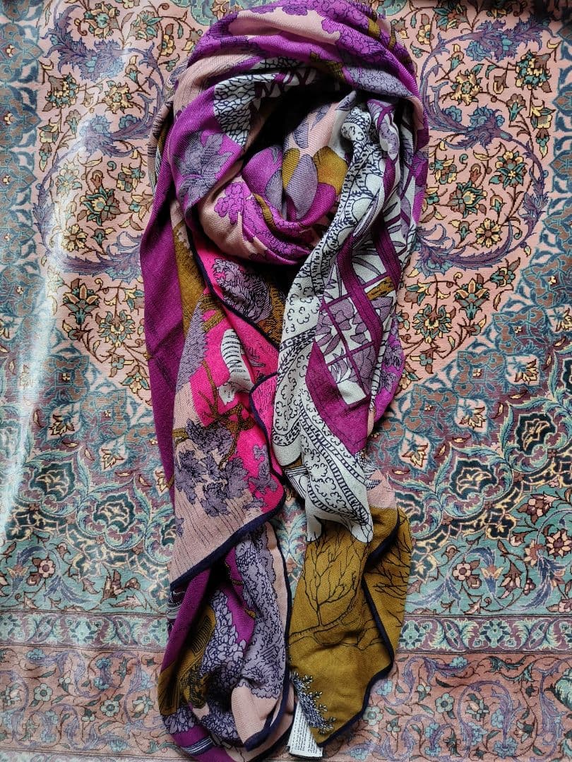 レディース インポート ストール ウール INUI EDITIONS【訳あり】