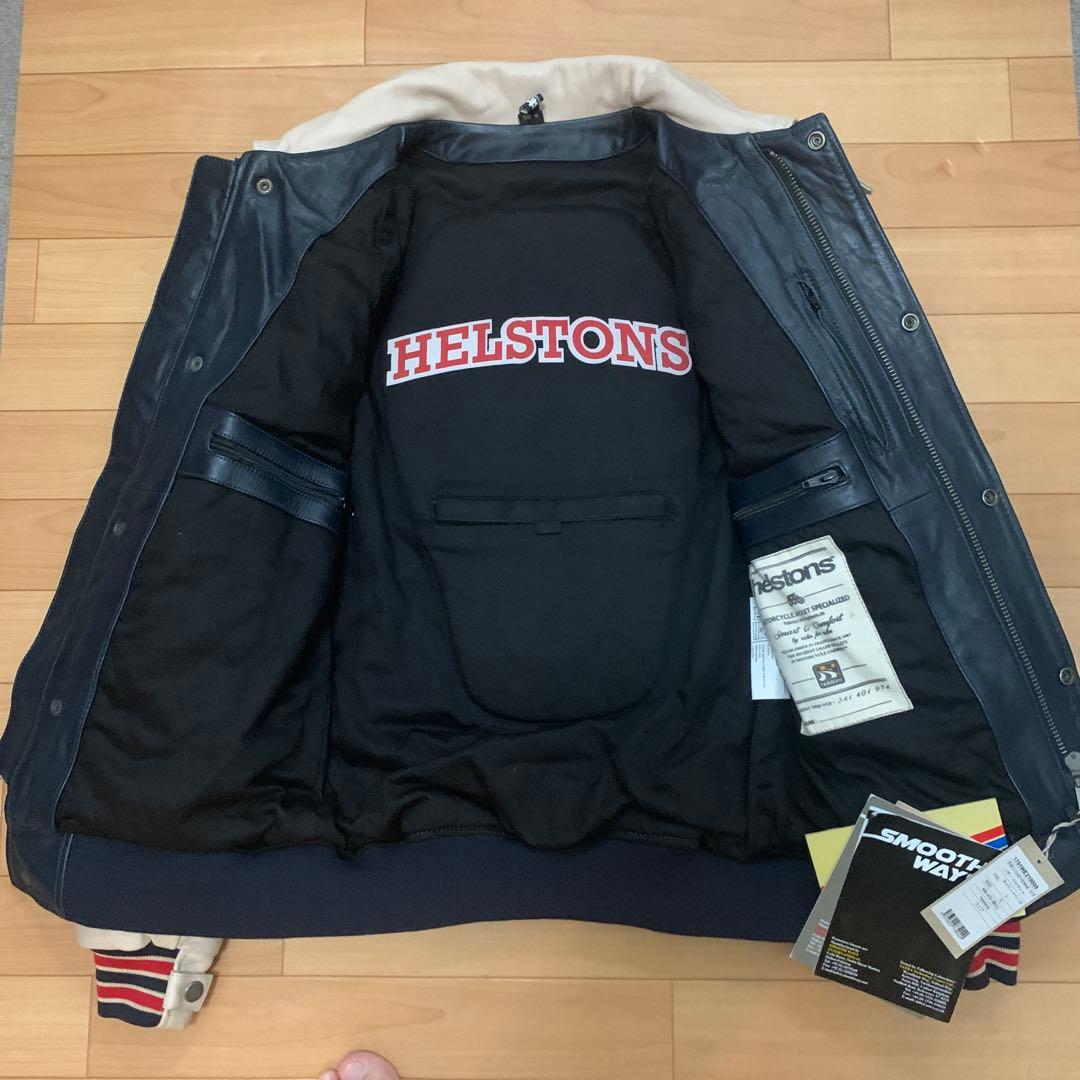 l*i様 スタジャン レザー HELSTONS オールレザー