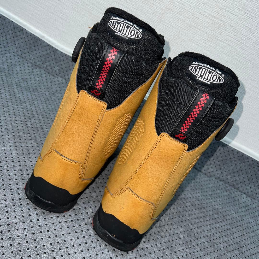 数回使用 26.5cm RIDE LASSO W-BOA スノーボードブーツ