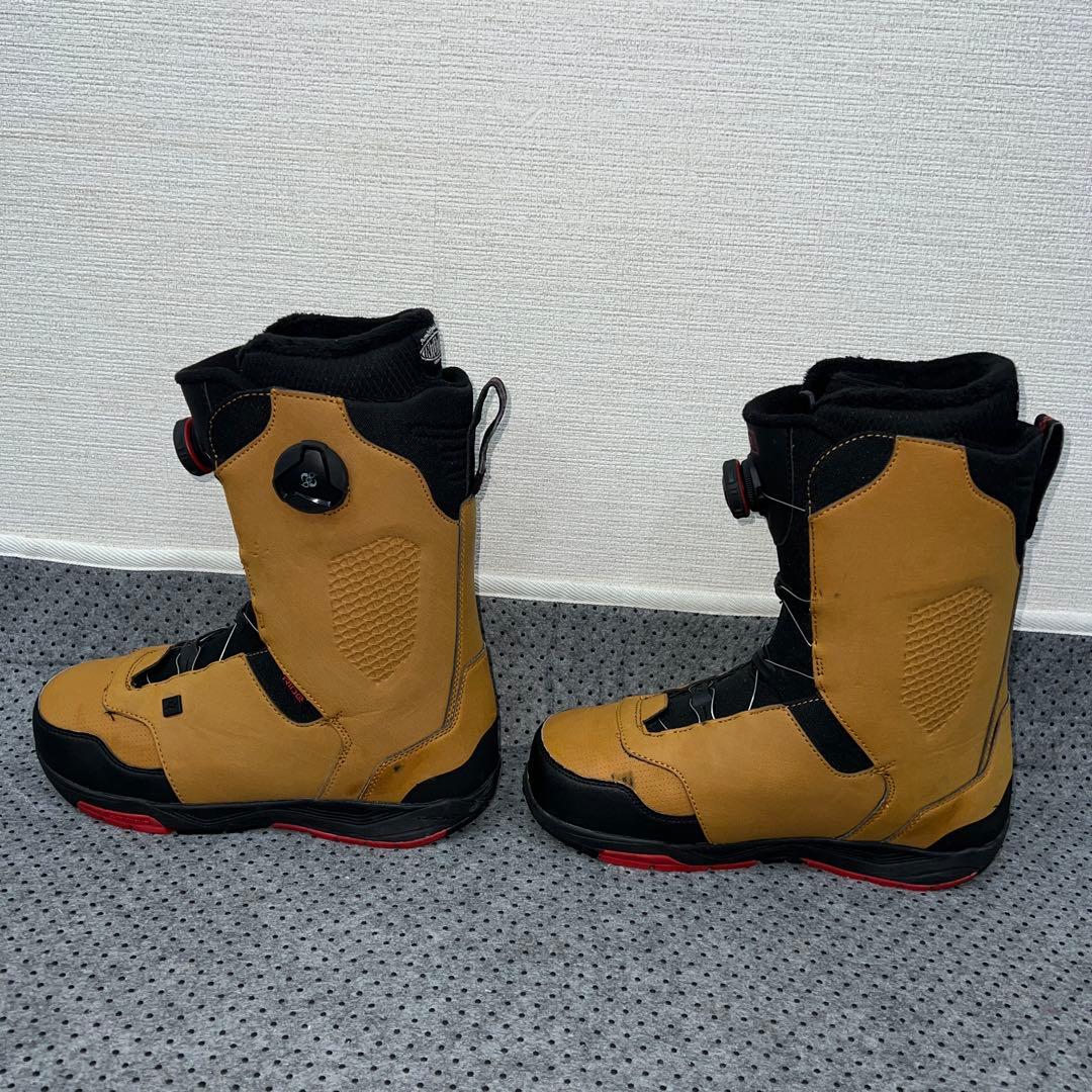 数回使用 26.5cm RIDE LASSO W-BOA スノーボードブーツ
