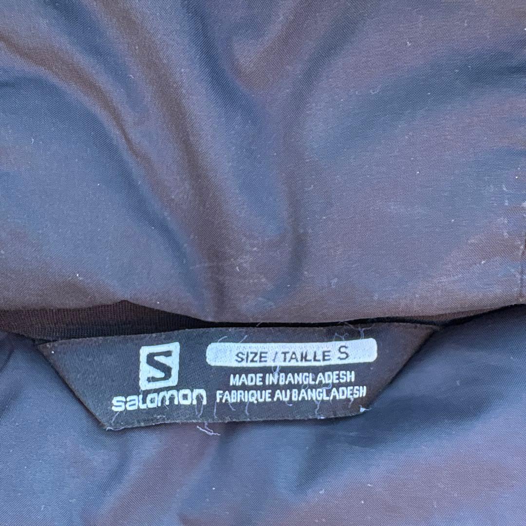 salomonアルパインダウンパーカー パフダウンジャケット 送