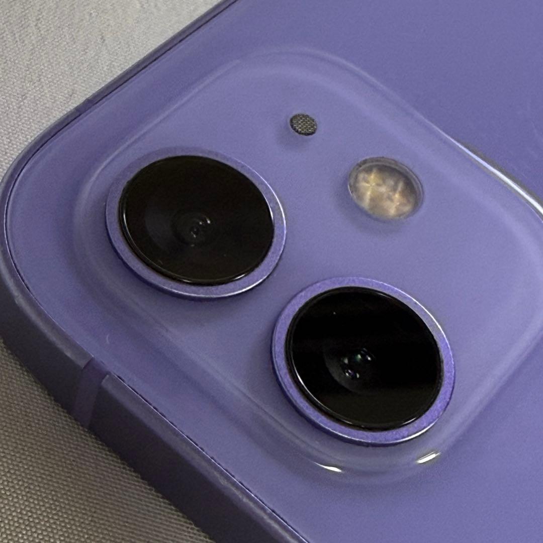 Apple iPhone 12 64GB パープル バッテリー最大容量 81% - メルカリ