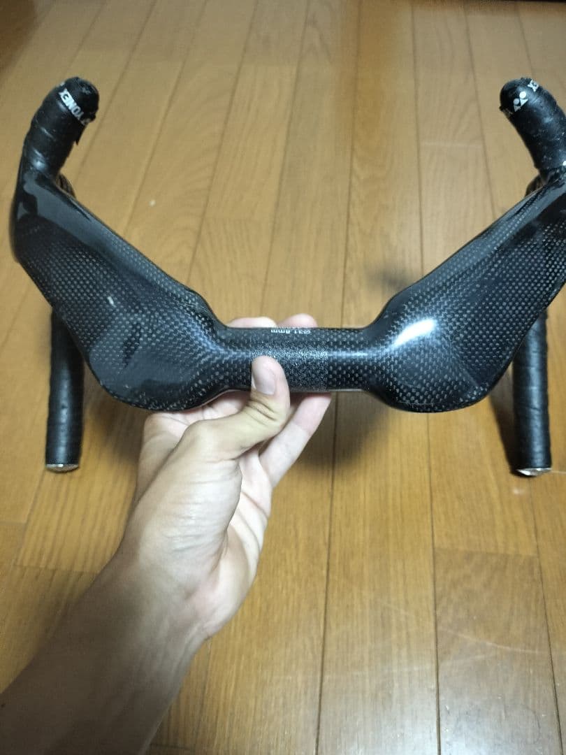 BALUGOE Track bunch bar カーボンハンドル Balugoe-カーボン