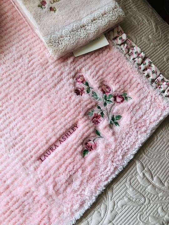 新品未使用 ローラアシュレイ トイレタリー バスマット 超レア