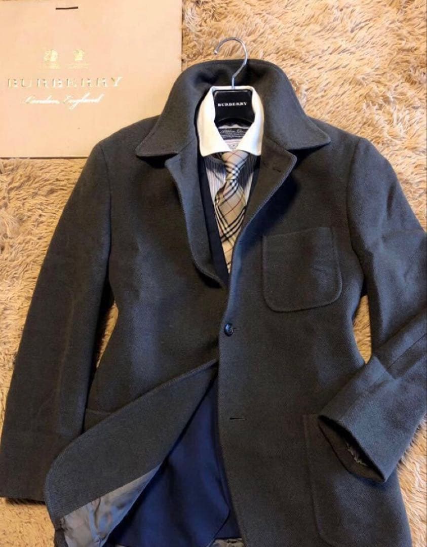 《訳アリ》BURBERRY LONDON ステンカラーコート Mサイズ