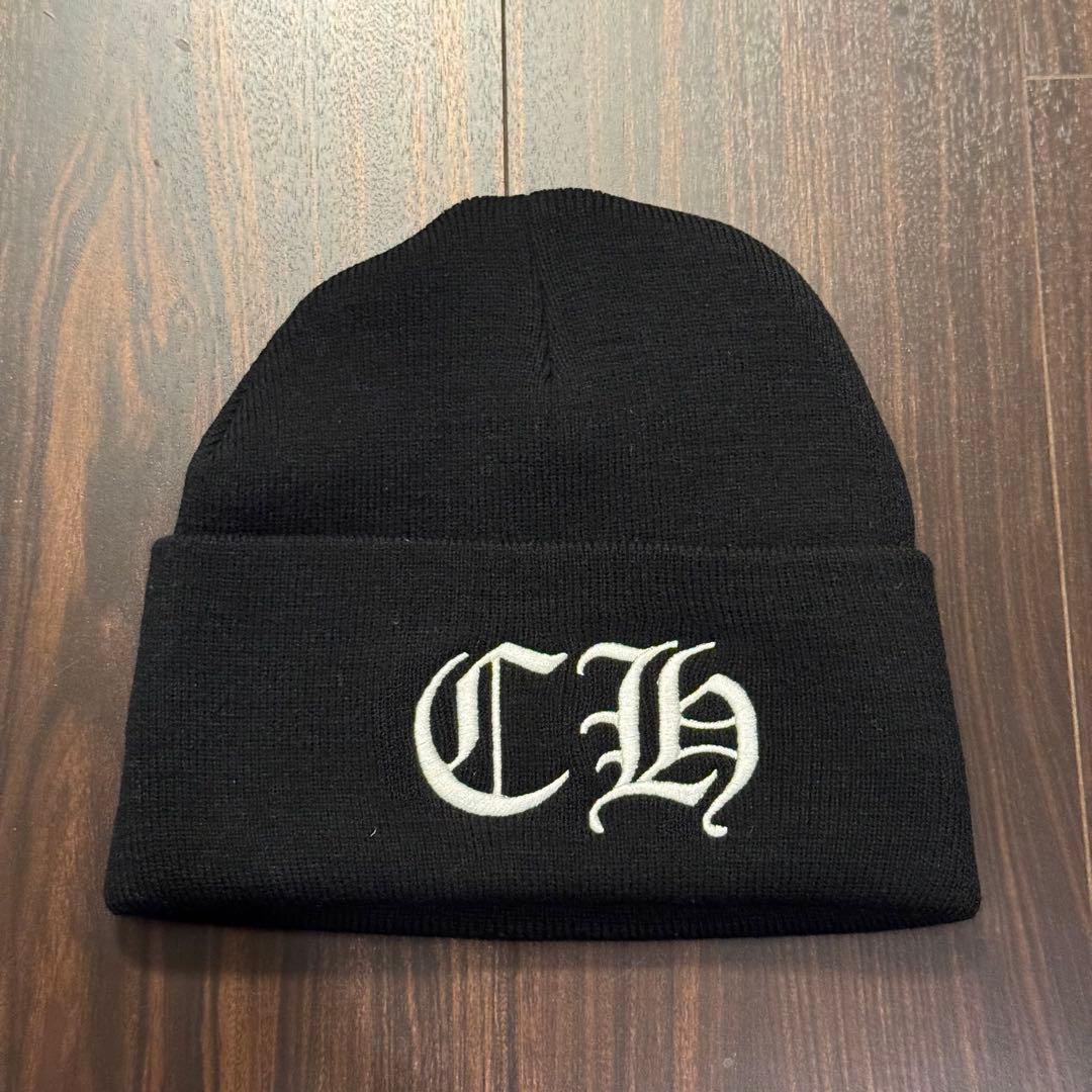 クロムハーツ CHロゴ ビーニー ブラック 新品未使用 - メルカリ