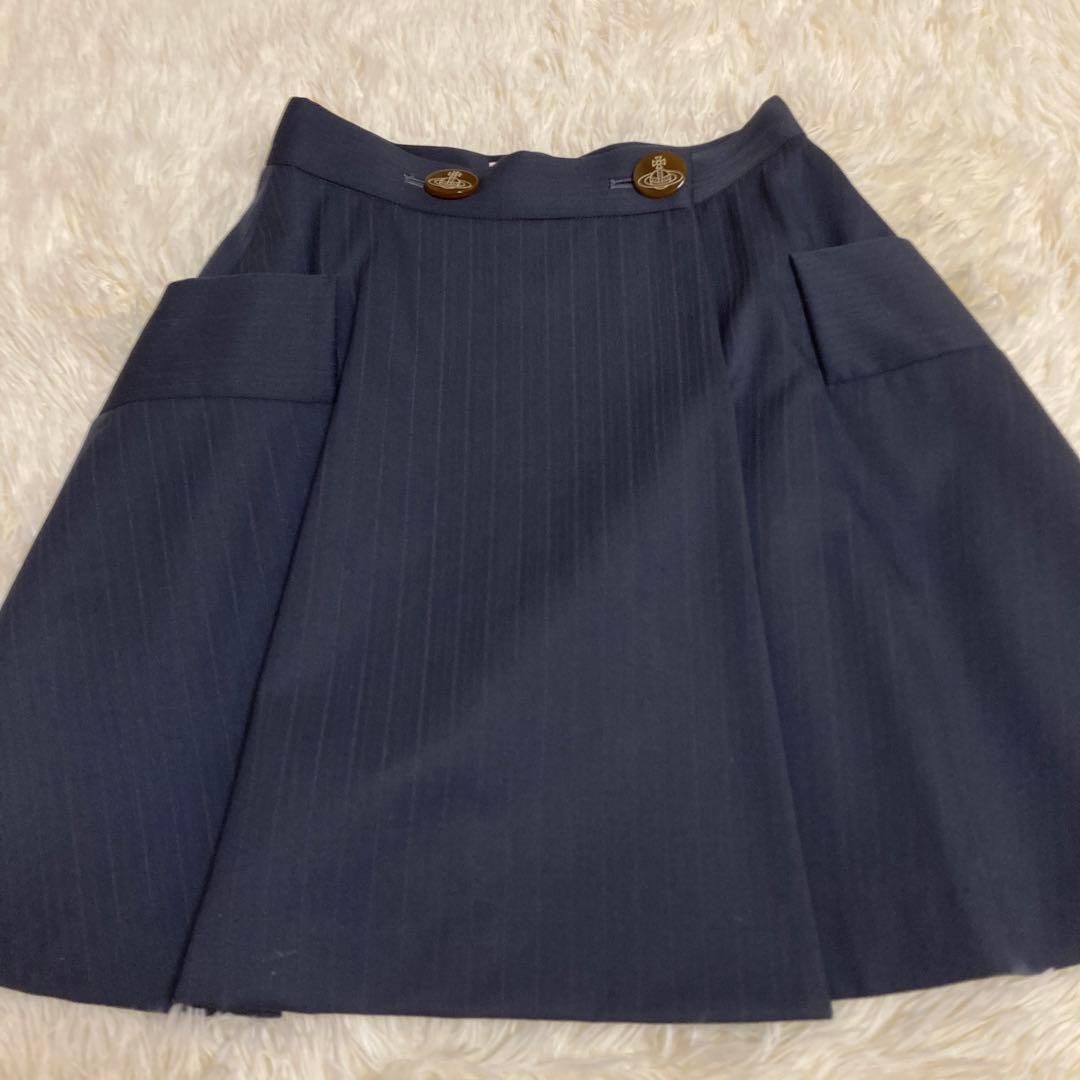 vivienne westwood RED LABEL ストライプ スカート - メルカリ