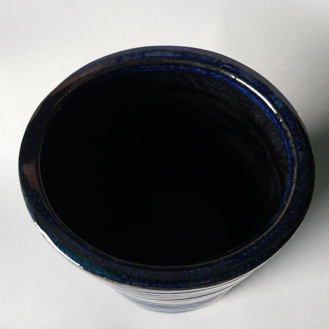 お値下げしました⤵信楽焼傘立て 生子千段丸 高さ48cmの通販｜www