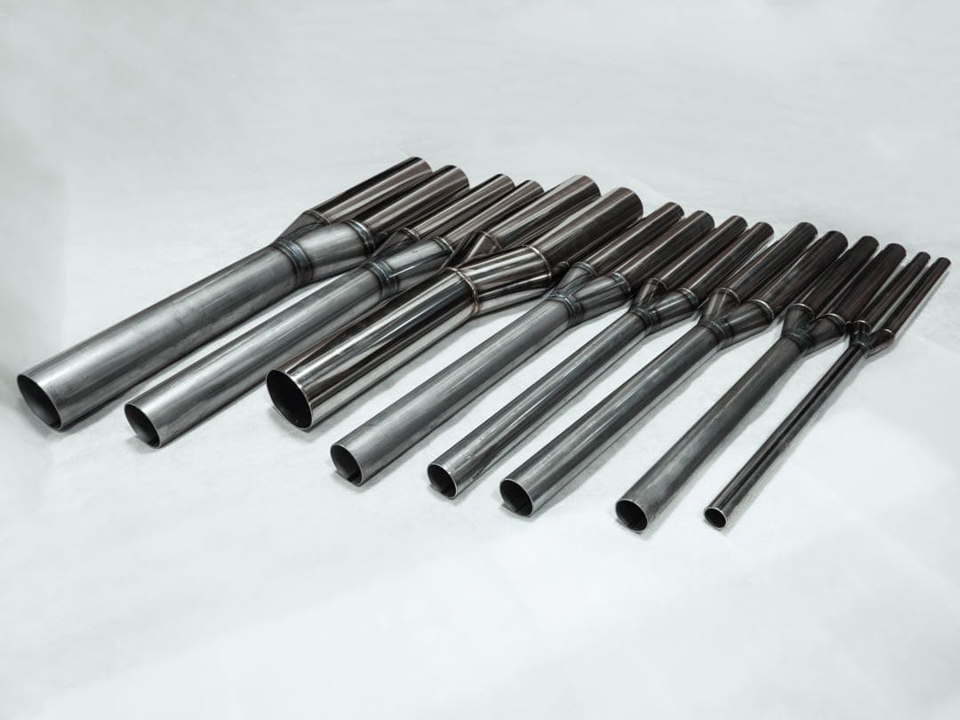 デュアルマフラー 50.8φ 汎用　ワンオフ　マフラー