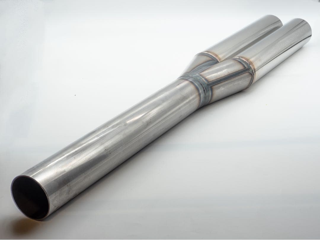 デュアルマフラー 50.8φ 汎用　ワンオフ　マフラー