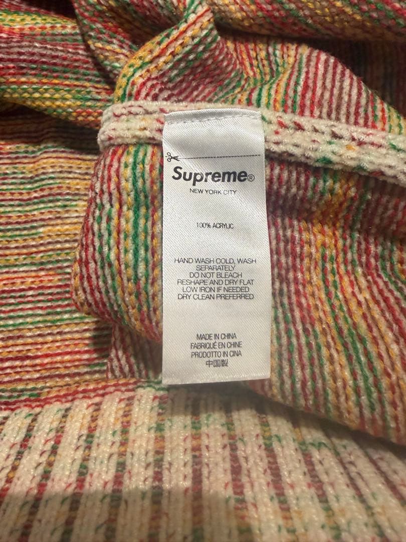 トップス Supreme Contrast Arc Sweater \"White\" XL