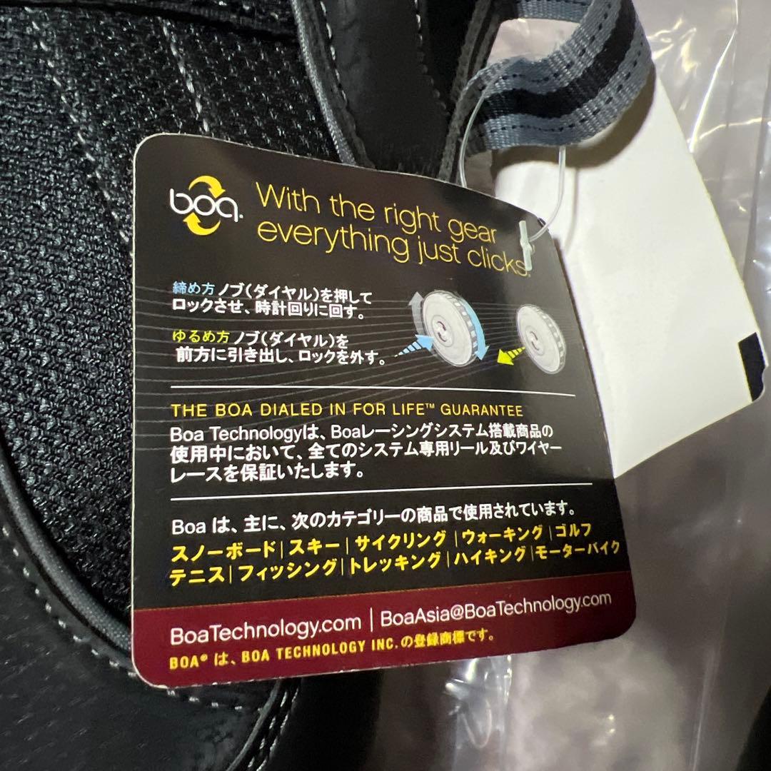 新品同様 子供用スノーボードBOAブーツ 17.5cm RIDE