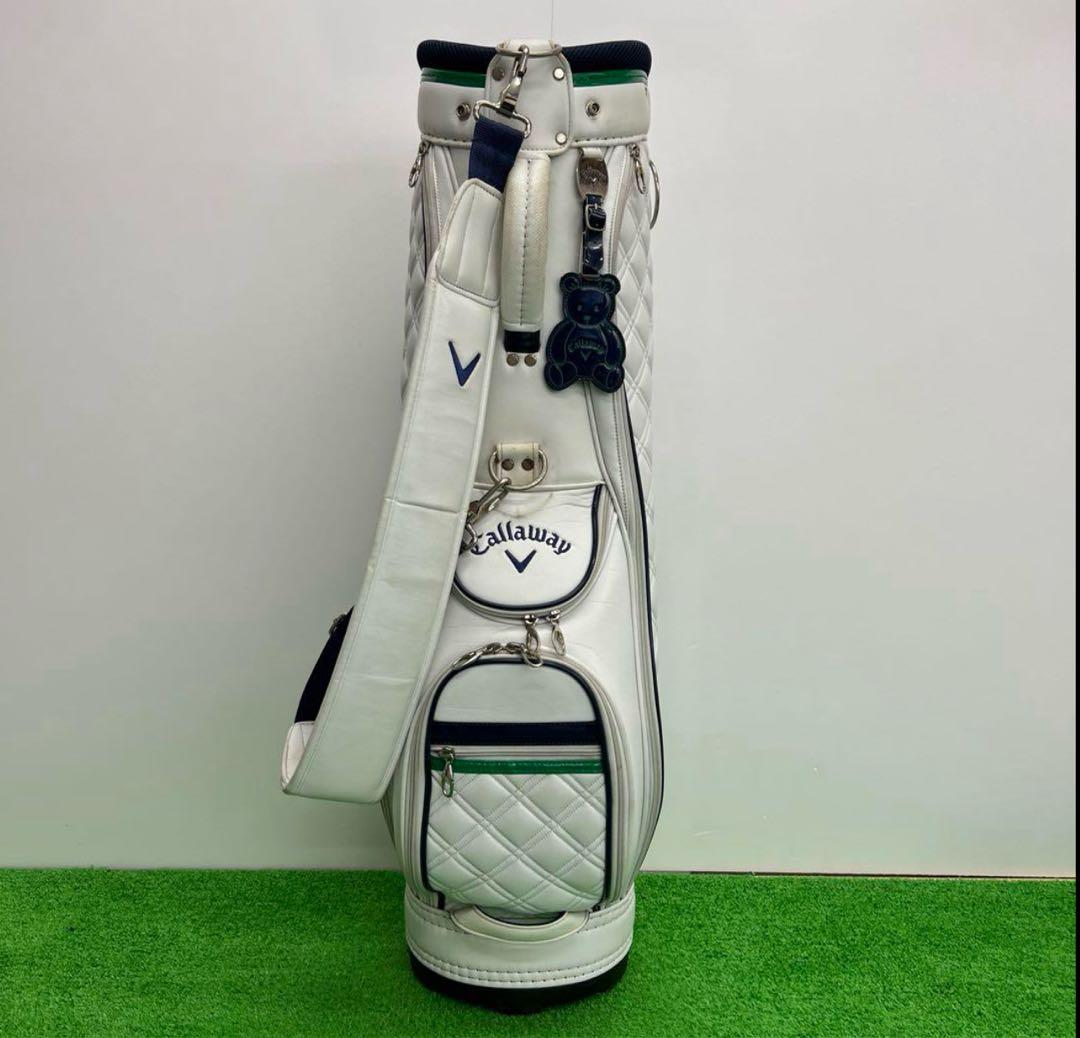 キャロウェイ Callaway キャディバッグ 8インチレディースホワイト
