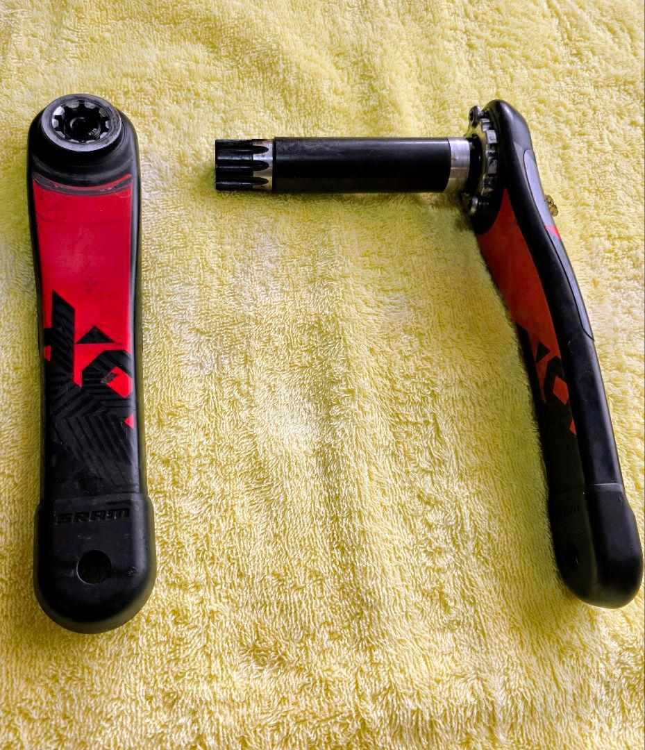 SRAM X01 GXP クランクセット 170mm チェーンリング付属 - パーツ